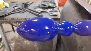 Blown Glass Chandelier part.