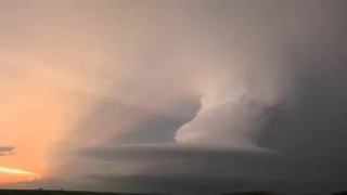 Time-lapse of LP supercell near Broken Bow, Nebraska, May 26, 2013