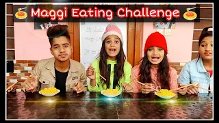 MAGGI EATING CHALLENGE VIDEO  🍽 | Ishu  Payal Kunal Riya Antima | Mk Studio Vlog @MKStudioIN