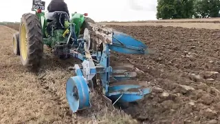 John Deere 1130 with ransomes plough