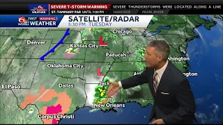 Tracking our next rounds of storms this week