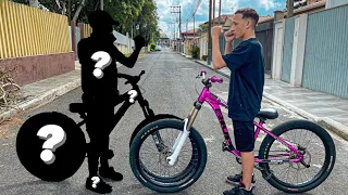 ELE ME DESAFIOU PARA UM X1 NO GRAU DE BIKE