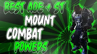 BEST AoE + ST Mount Combt Powers for DPS in Neverwinter