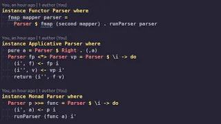 Writing XML Parser in Haskell