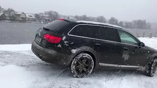 A6C6 Allroad по снегу и грязи