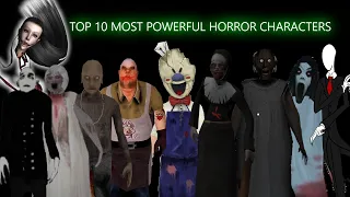 Top 10 most powerful horror characters