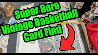 Epic Yard Sale Fail & Rare Vintage Basketball Card Find #yardsalefinds #fleamarketfinds #sportscards