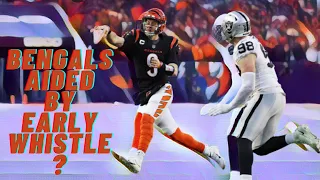 Bad Call By Refs!! Bengals VS Raiders Wild Card Game #shorts