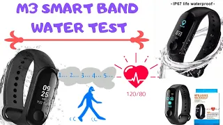 M3 Fitness Band water test original lefun smart watch!cheap and best smart watch