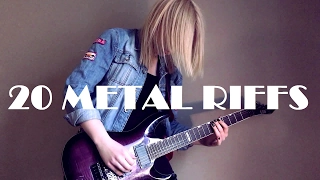 20 best and my favourite metal riffs