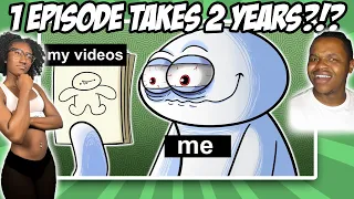 The Truth About Making Cartoons - @theodd1sout  REACTION | @T2R