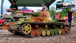 1/6 Scale RC Tanks at SST 2022 Crawler & Scale Event - King Tiger | Tiger | Panzer