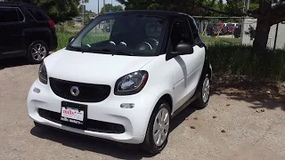 Pre-Owned 2016 Smart Fortwo Passion RWD Manual Transmission White Oshawa ON Stock#  B12161