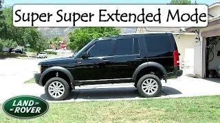 Land Rover Discovery 3 Learn How To Go Into Super Extended Mode - You'll Love The Added Height