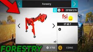 How to use forestry in fs16| forestry tool's equipment|#fs16