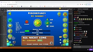 Robtop rates a level live on stream