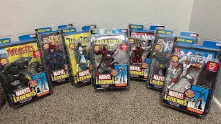 Marvel Legends 2005 Sentinel BAF Series ToyBiz Complete Set. Got sold for today.