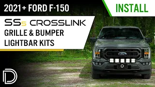 How To: Install 21+ Ford F-150 SS5 CrossLink Lightbar Kits | Diode Dynamics