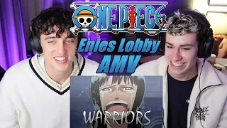 I love One Piece amv's | ONE PIECE AMV - WARRIORS | ENIES LOBBY | Reaction