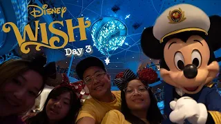 Disney Wish Cruise 2023 - Day 3 Vlog Our last full day on the ship