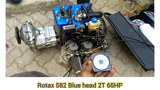 Rotax 582 Engine: Experimental Homemade helicopter build, Part, Eight.