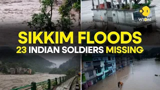 Sikkim Floods: India Army soldiers are missing in Sikkim Flash Floods | WION Originals