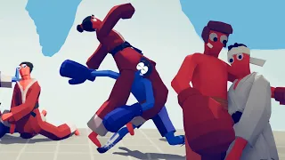 KARATE UNITS HELP THE BOXERS TO FIGHT | TABS - Totally Accurate Battle Simulator