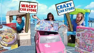 Crazy Car Store Competes with Wacky Car Store