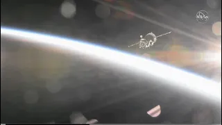 Watch a Soyuz spacecraft roll and re-dock with space station