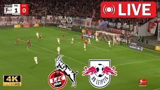 🔴[LIVE] RB Leipzig vs FC Köln | Bundesliga 2023/24 | Match LIVE Now!