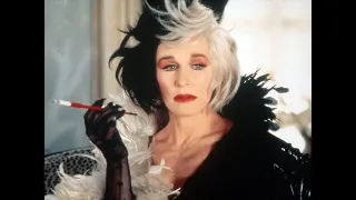 AI drew. Glenn Close. Cruella from 101 Dalmatians