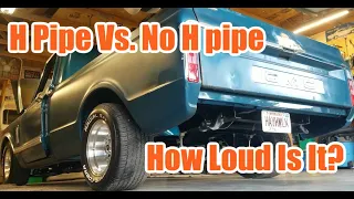 Comparing Exhaust With H-Pipe vs. No H-Pipe. Difference In Sound?
