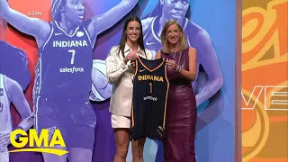 Caitlin Clark selected as No. 1 pick in WNBA Draft