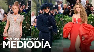 Estas estrellas latinas brillaron en la Met Gala y qué significaban sus trajes | Noticias Telemundo