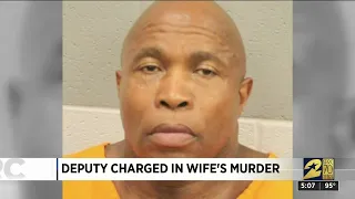 Deputy charged in wife's murder