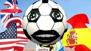 World Cup 2010 - Wavin' Flags & Singing Soccerballs - Animated Clip (Lost Media encontrado)