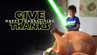 How to Carve a Turkey with a Lightsaber