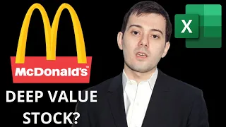 Martin Shkreli McDonalds Stock Valuation (Excel Valuation)