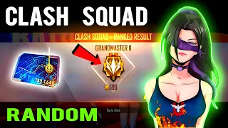 How To Win Every CS Rank With Random Players | Clash Squad Ranked Tips and Tricks | Free Fire Part 3