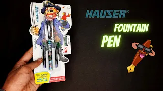Hauser INX Fountain Pen 🖋️  | This Is Amazing Fountain Pen At ₹50 😨 #stationery #fountainpen