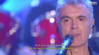 Talking Heads - Psycho Killer (Rock and Roll Hall of Fame 2002) Legendado em (Português BR e Inglês)