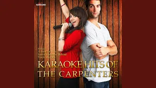 Solitaire (In the Style of The Carpenters) (Karaoke Version)