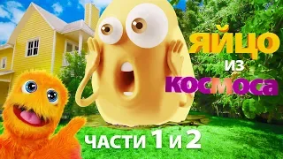 Гигантское яйцо Фаззи из космоса! 🥚🚀 Части 1 и 2!!!!