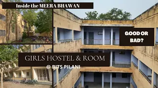 Girls Hostel at BITS Pilani, Pilani Campus | Meera Bhawan | Hostel and Room Tour | Anisha Nandimath