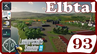 PC LS22 Elbtal #93 "der neue darf gleich Ballen fahren" Singleplayer