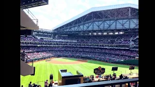 Texas Rangers crowd reaction