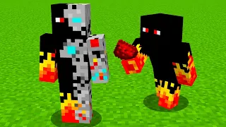 melhorei meu CYBORG no minecraft...