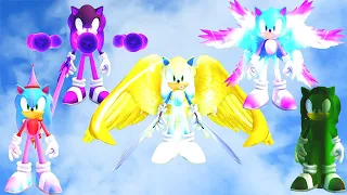 SONIC MORPHS X *How to get ALL 6 NEW Sonic Morphs* PRISM CELESTIAL NEBULA BIRTHDAY SONIC! Roblox