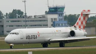 VOLOETA 717-200 arrival at Strasbourg (LFST)