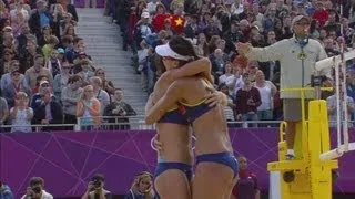 Women's Beach Volleyball Round of 16 - RUS v CHN | London 2012 Olympics